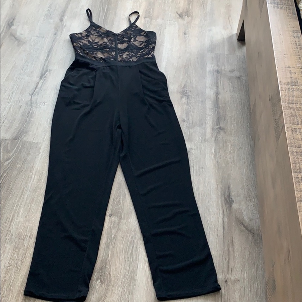 Black jumpsuit